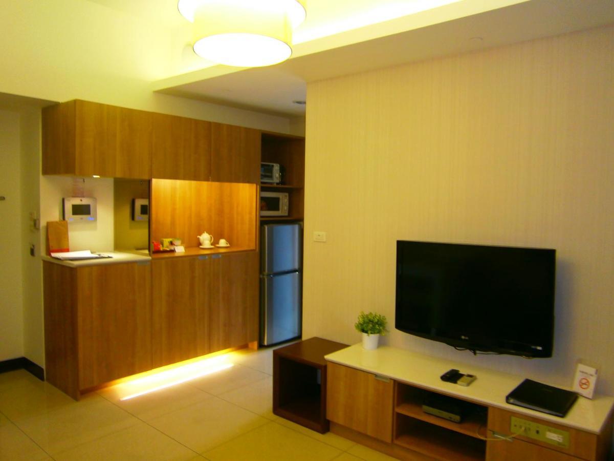 Aj Residence 安捷國際公寓酒店 Tajpej Buitenkant foto
