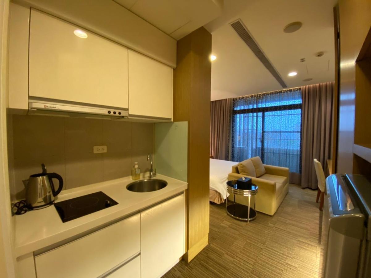 Aj Residence 安捷國際公寓酒店 Tajpej Buitenkant foto