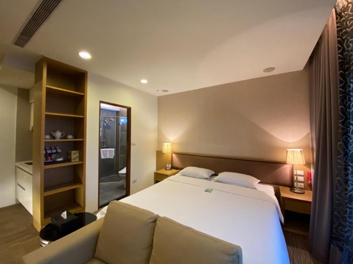 Aj Residence 安捷國際公寓酒店 Tajpej Buitenkant foto